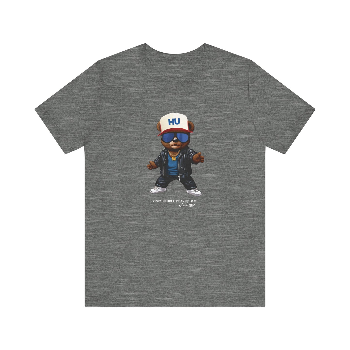 Howard University HBCU OYM™ Bear Short Sleeve T-shirt