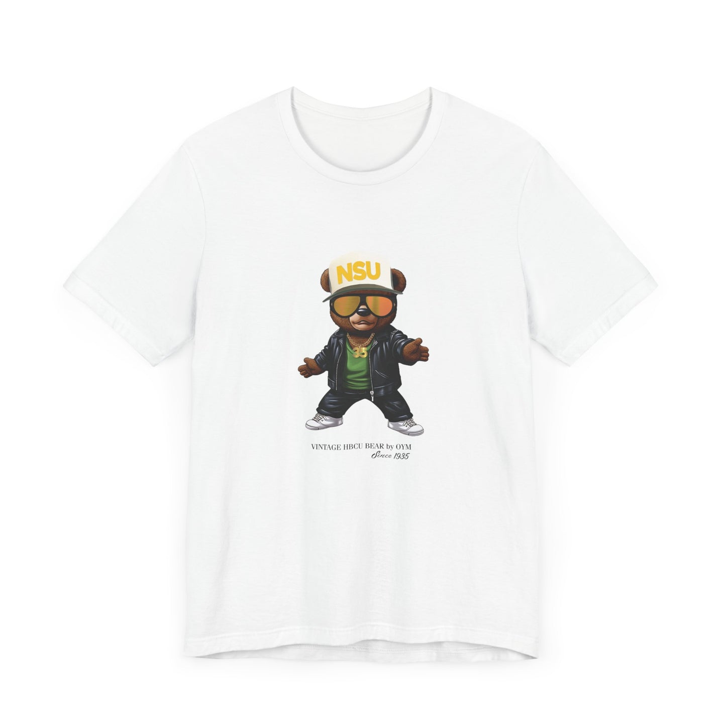 NSU OYM™ HBCU Bear Short Sleeve Tee