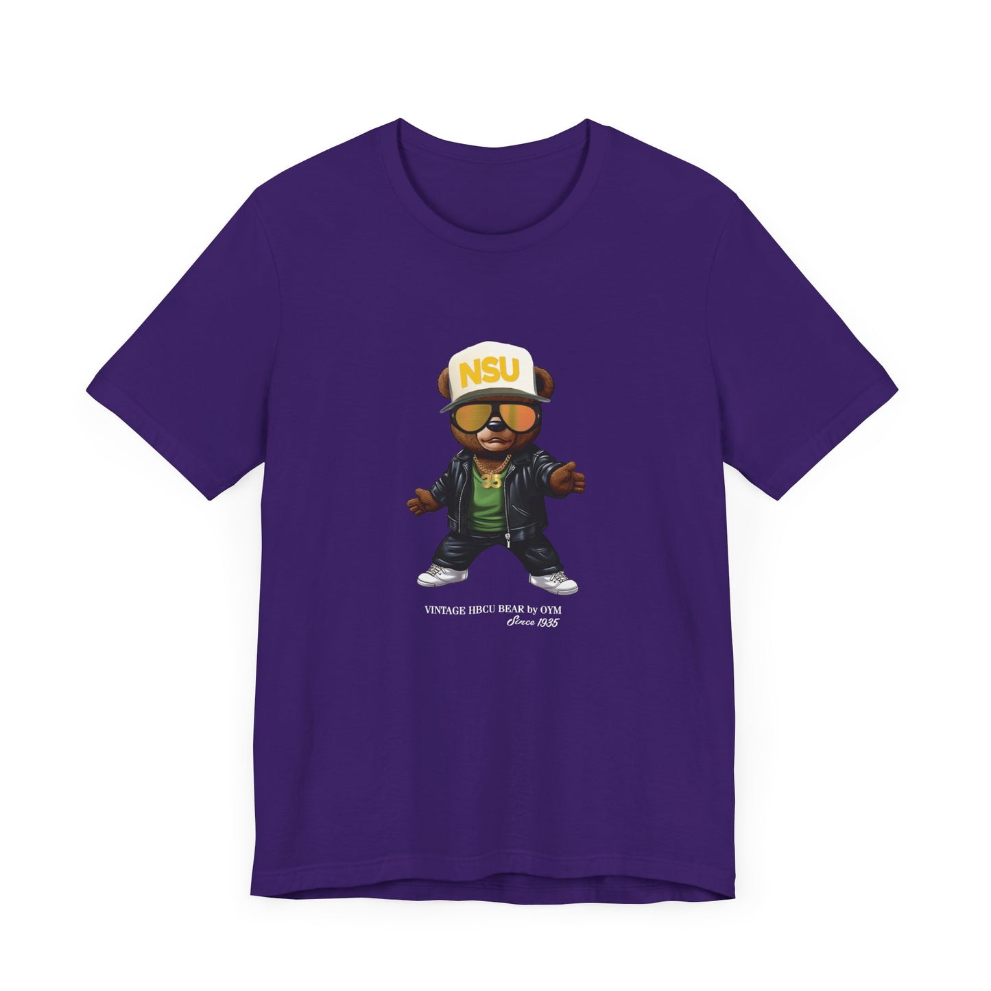 NSU OYM™ HBCU Bear Short Sleeve Tee