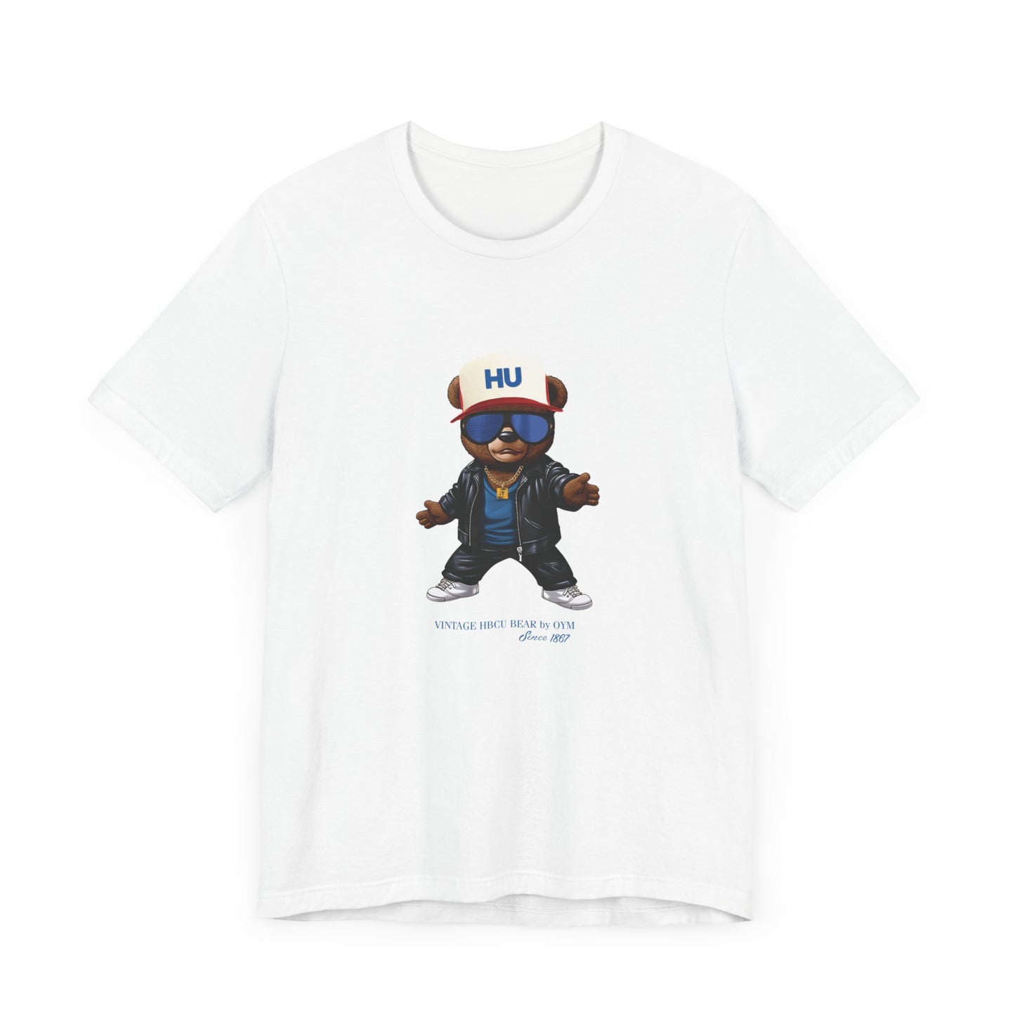 Howard University HBCU OYM™ Bear Short Sleeve T-shirt