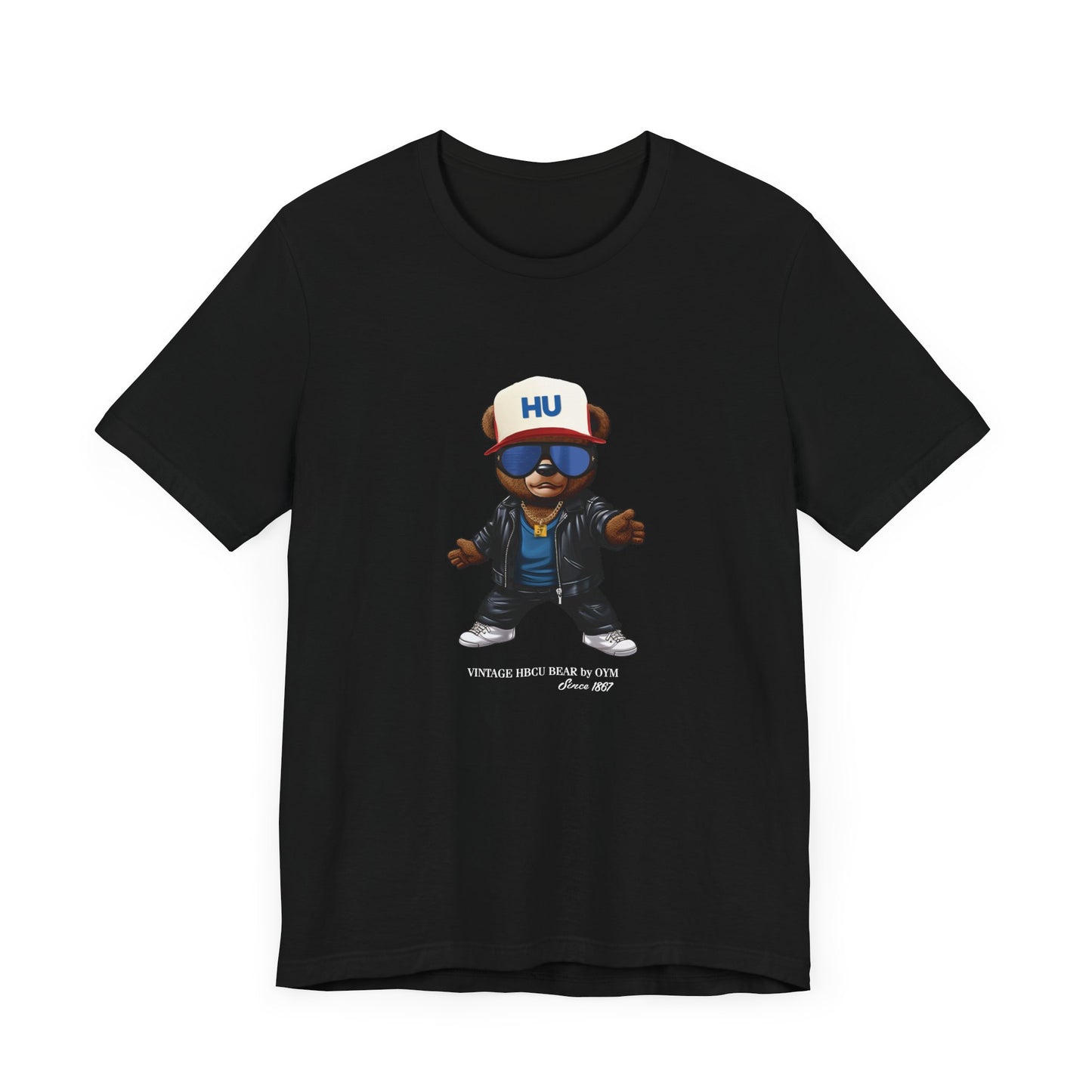 Howard University HBCU OYM™ Bear Short Sleeve T-shirt