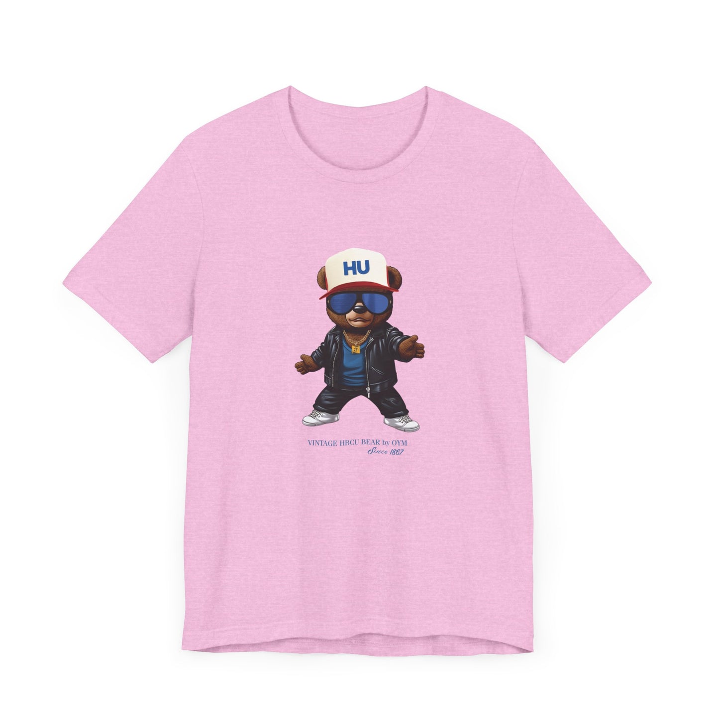 Howard University HBCU OYM™ Bear Short Sleeve T-shirt