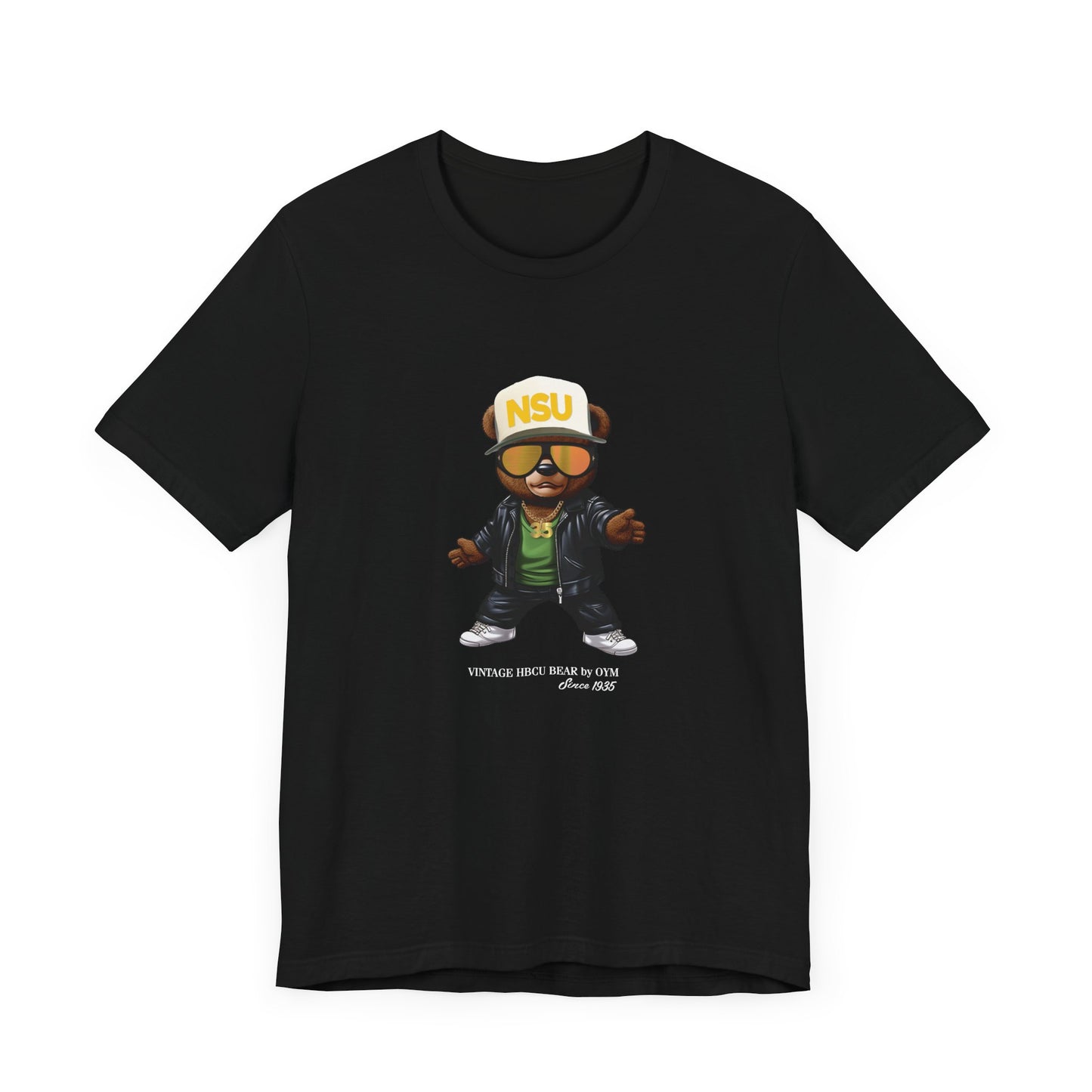 NSU OYM™ HBCU Bear Short Sleeve Tee