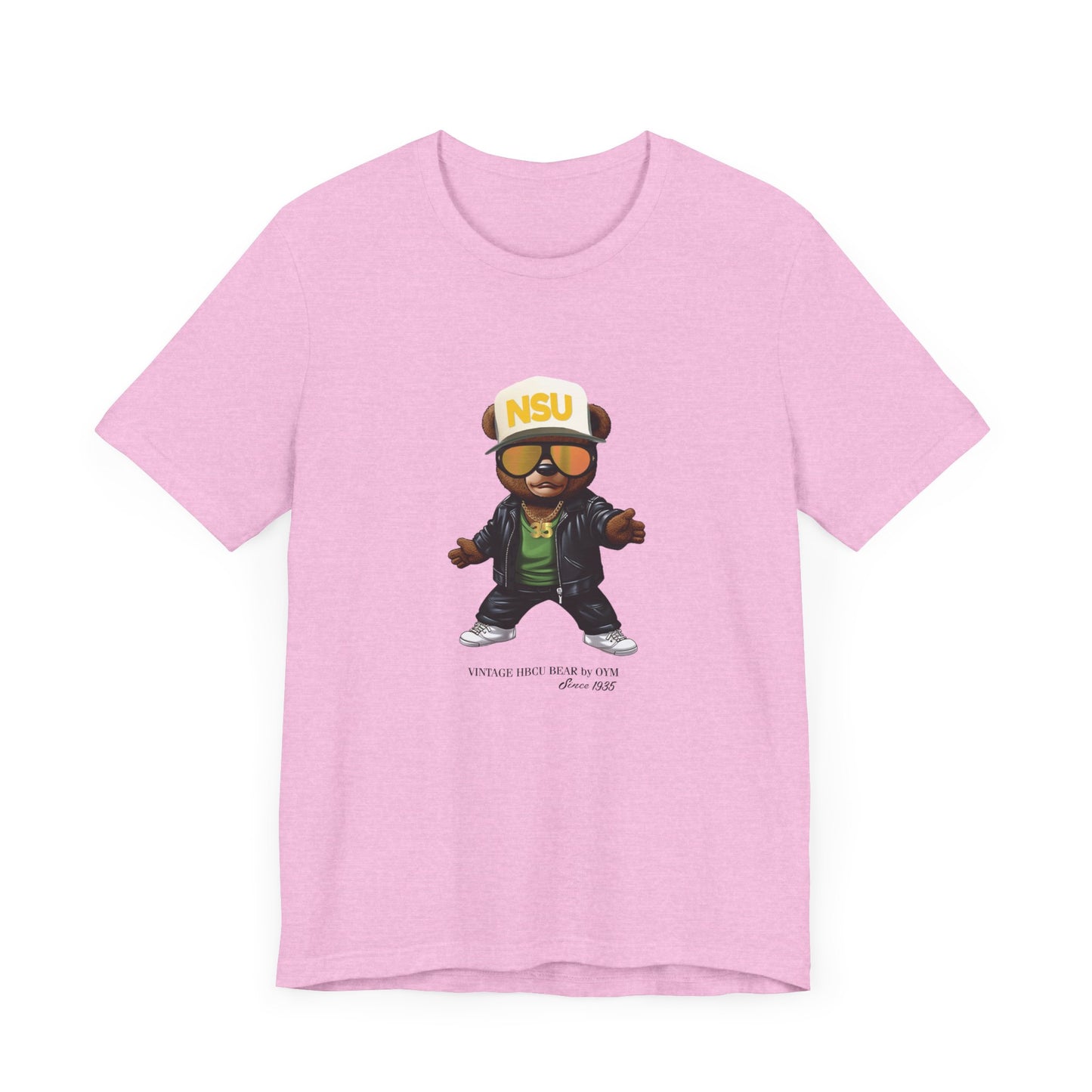 NSU OYM™ HBCU Bear Short Sleeve Tee