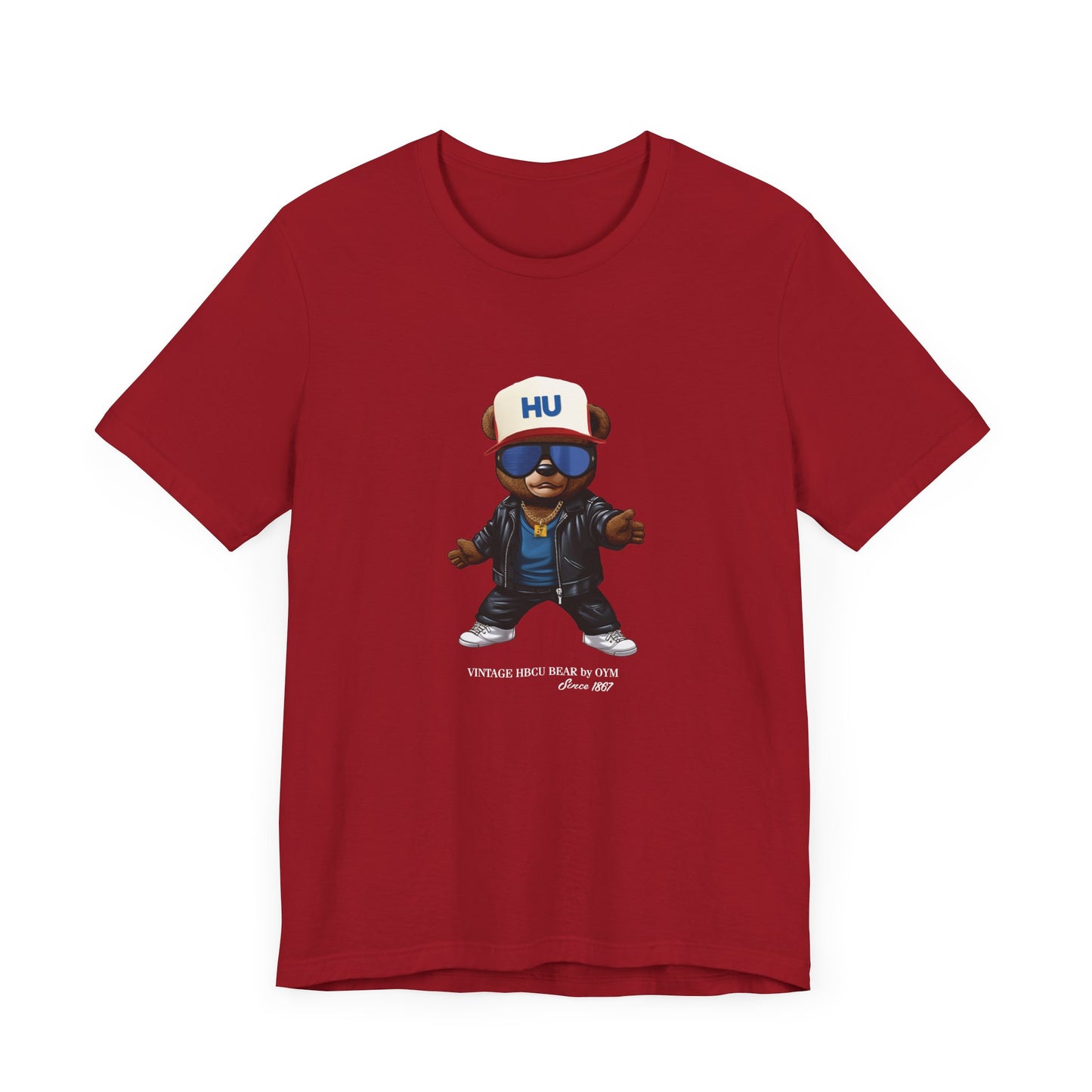 Howard University HBCU OYM™ Bear Short Sleeve T-shirt