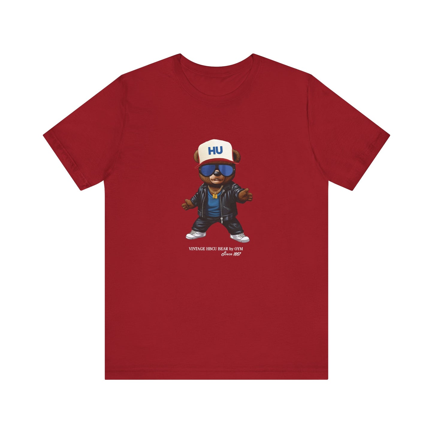 Howard University HBCU OYM™ Bear Short Sleeve T-shirt