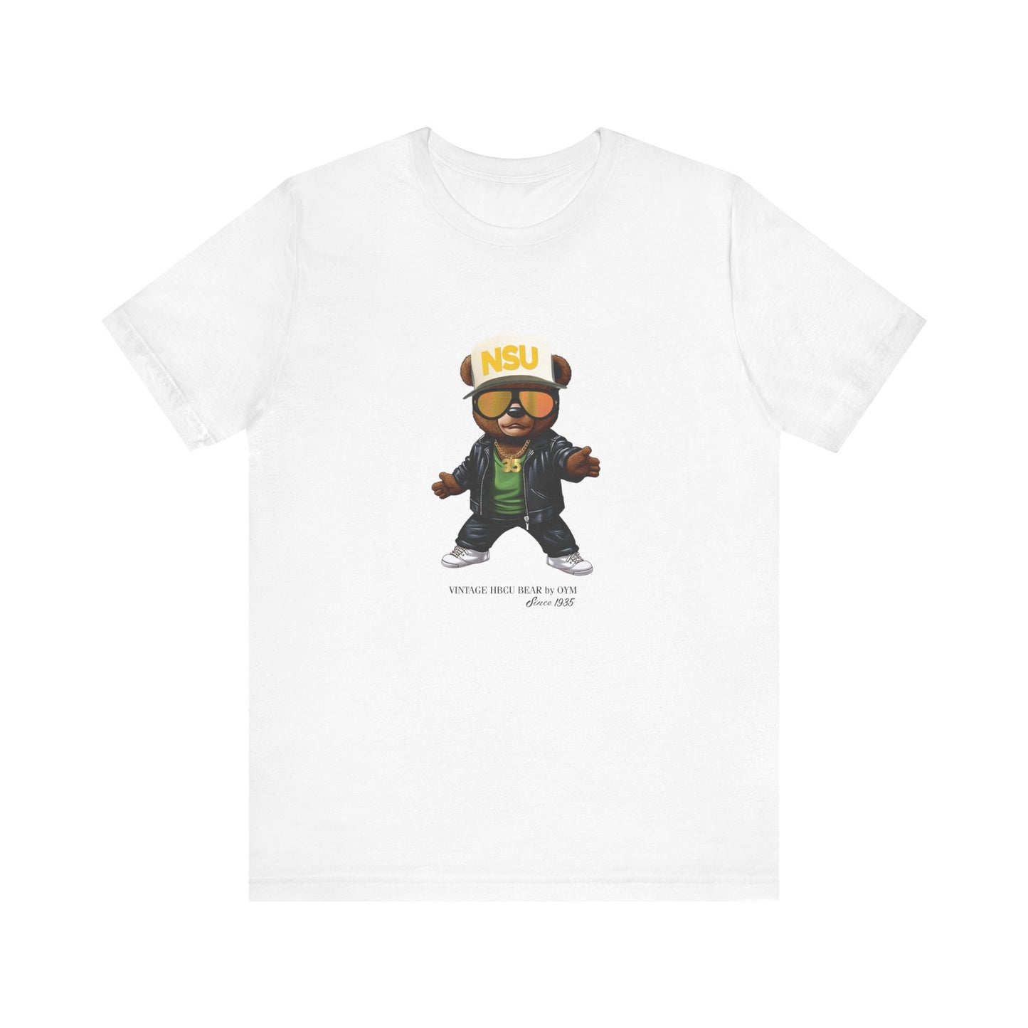 NSU OYM™ HBCU Bear Short Sleeve Tee