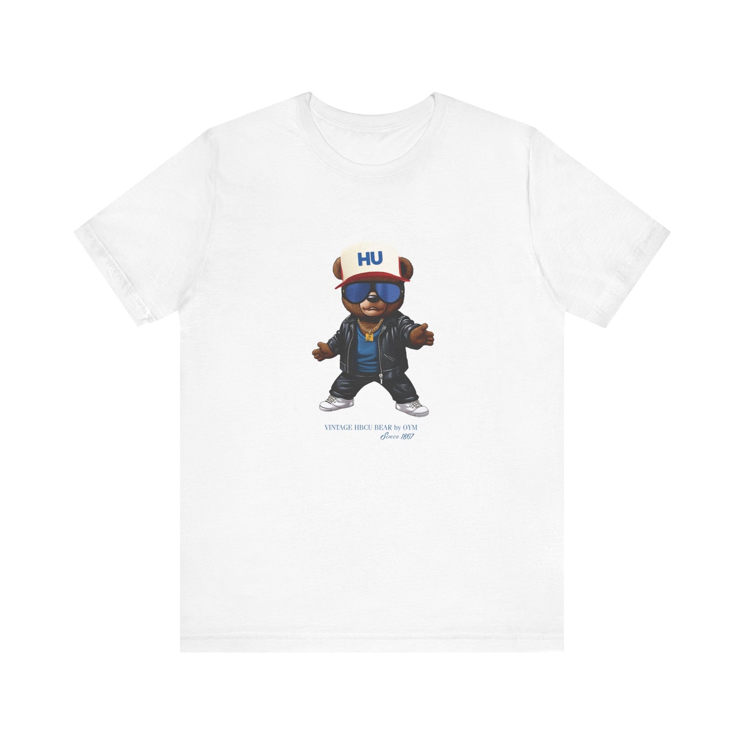 Howard University HBCU OYM™ Bear Short Sleeve T-shirt